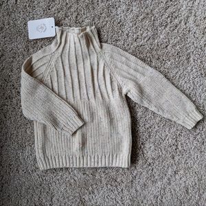 NWT 6-12m Fin and Vince confetti heirloom sweater